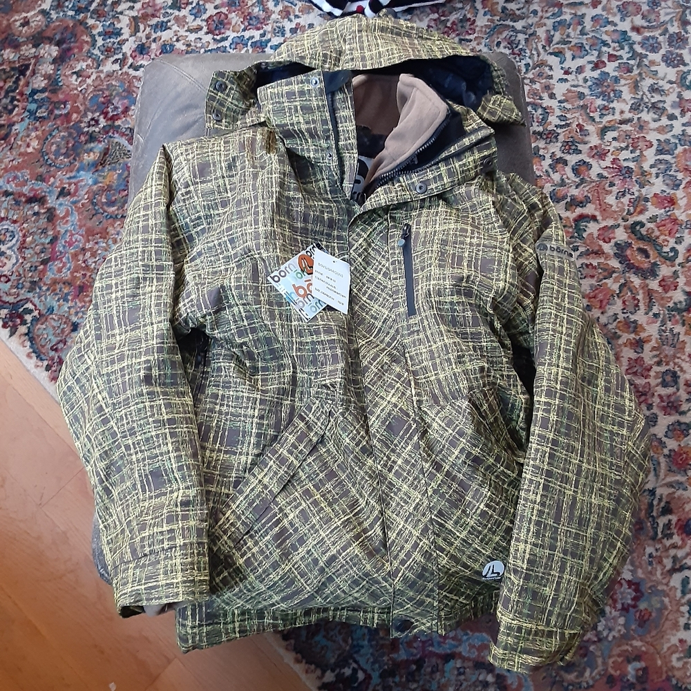 Bōrne Boy's Winter Jacket Snow Jacket